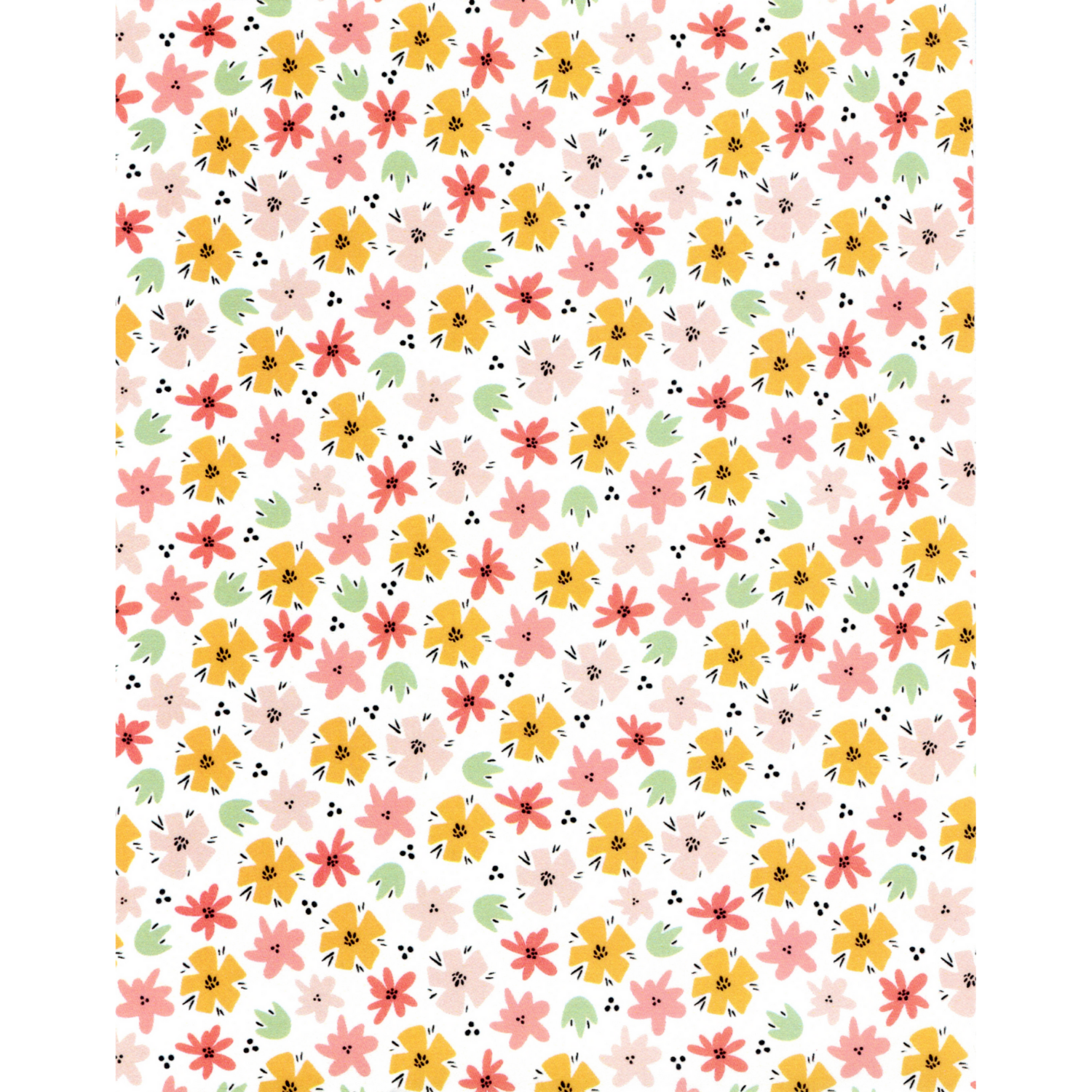 4x5&quot; Water Soluble Transfer Sheet for Polymer Clay HAPPY FRUITS 12