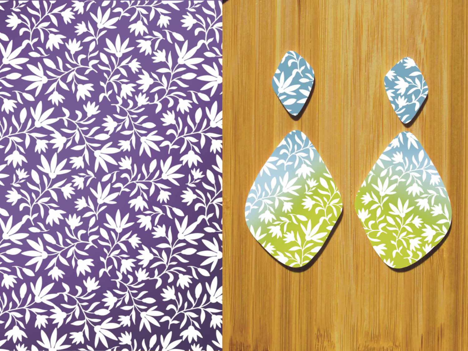 Silkscreen for Polymer Clay /Spring 194