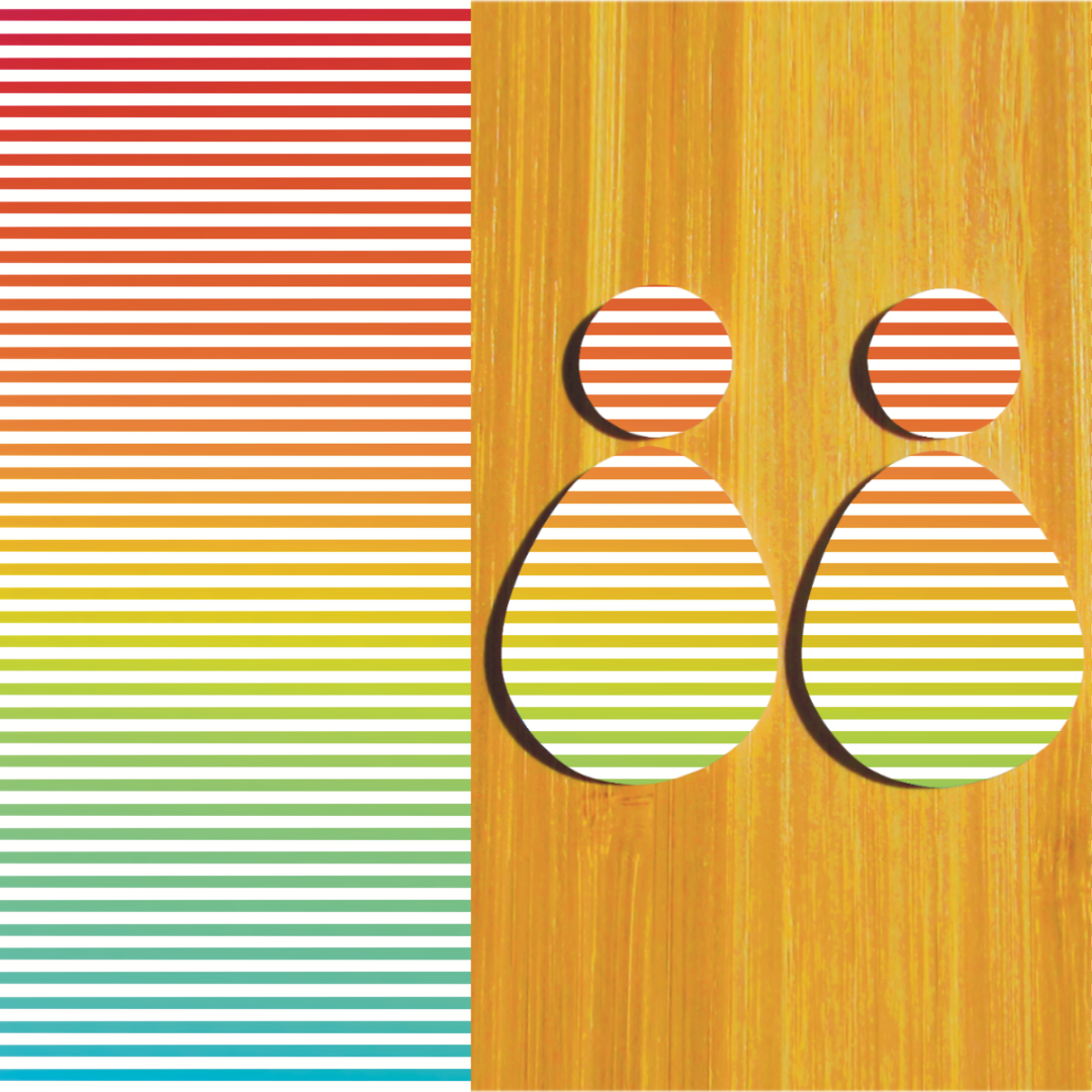 3.5x5&quot; Water Soluble Transfer Sheet for Polymer Clay / Rainbow Spring T170