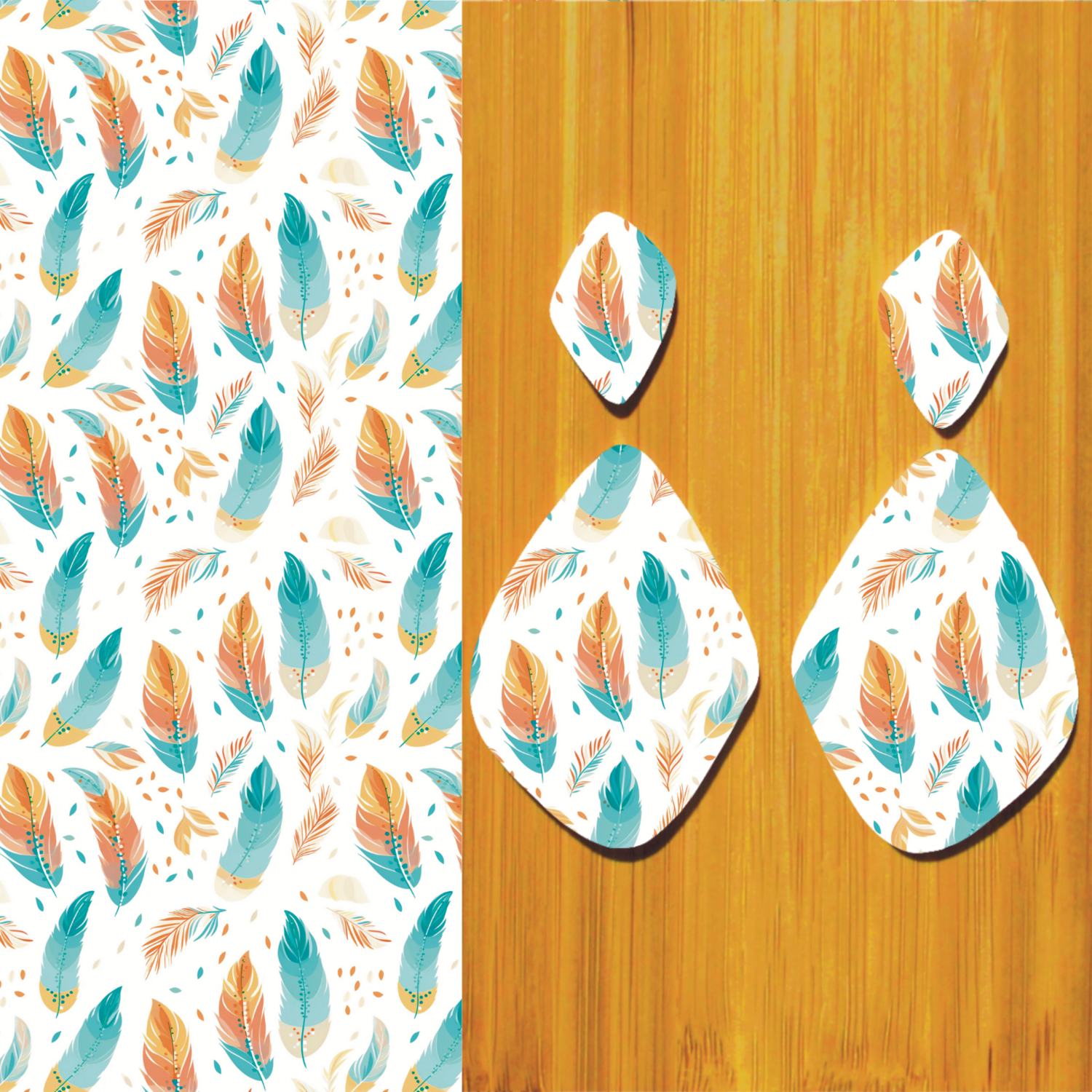 3.5x5&quot; Water Soluble Transfer Sheet for Polymer Clay T204