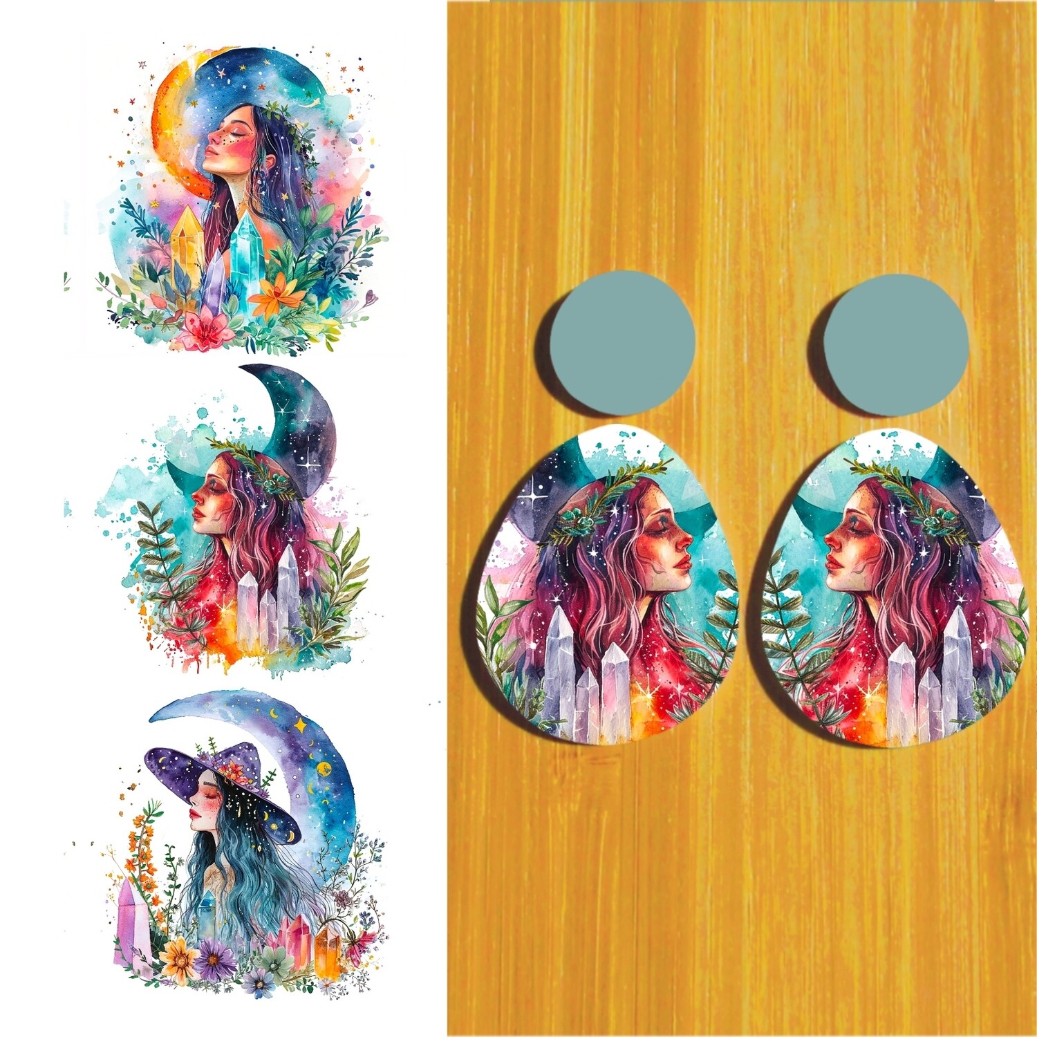 3.5x5&quot; Water Soluble Transfer Sheet for Polymer Clay / T240