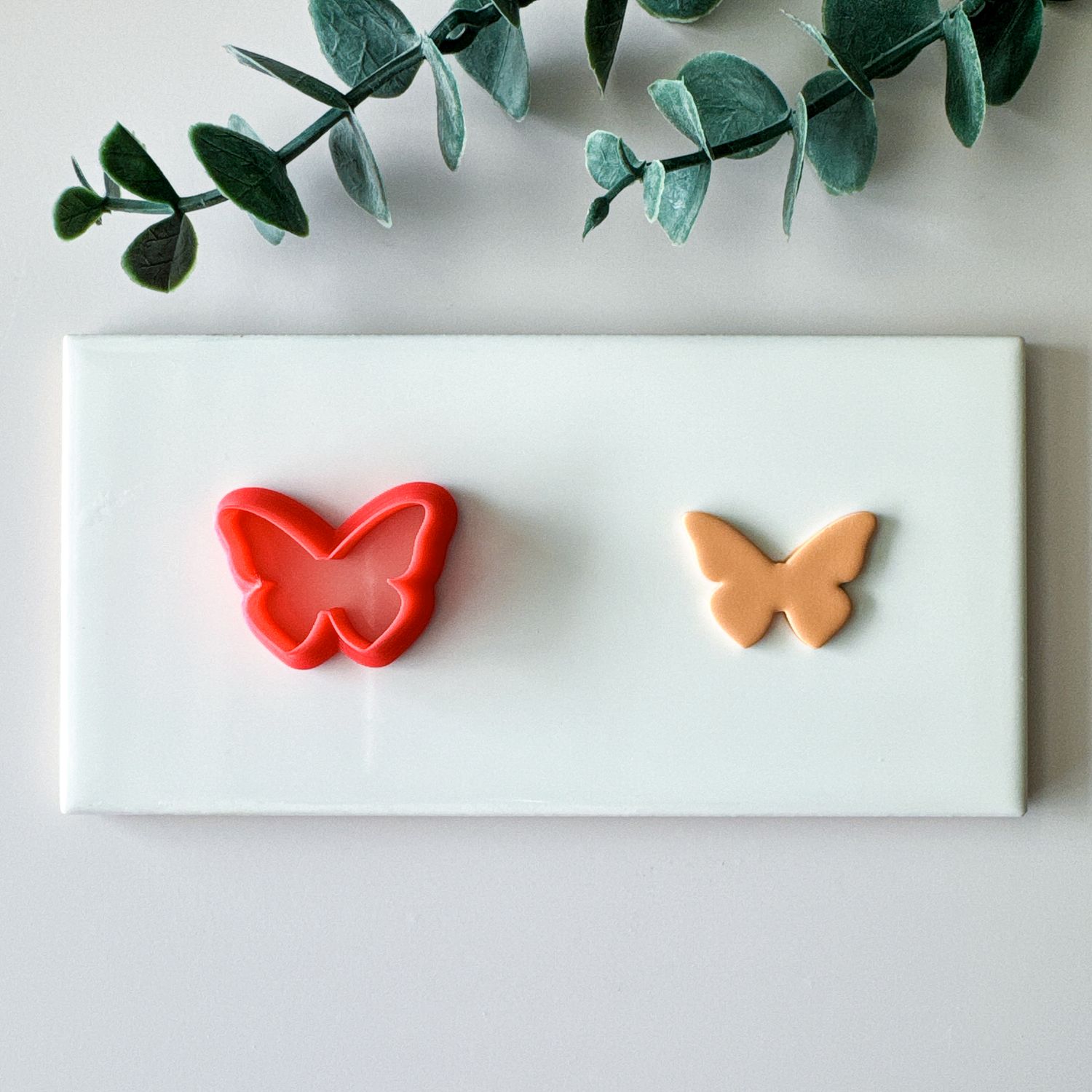 Butterflies #08 Polymer Clay Cutter, WIDTH: 0.4&quot;