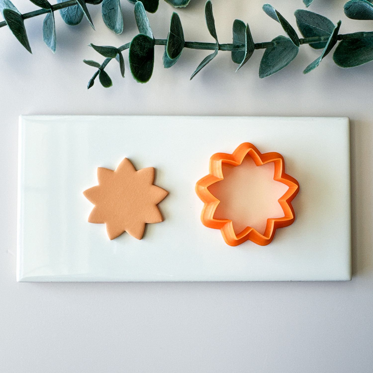 Sun #03  - Polymer Clay Cutter