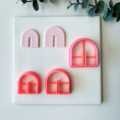 Arches (#04). Polymer Clay Cutters