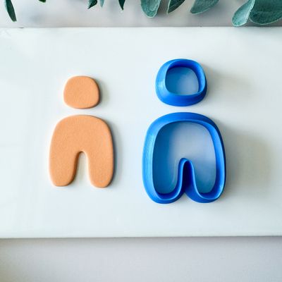Arches #19 - Polymer Clay Cutters - 2 piece set
