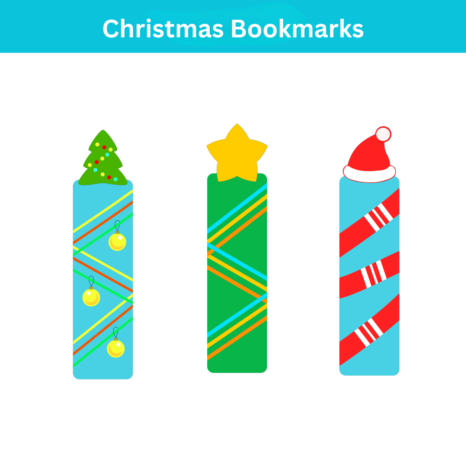 Bookmark Polymer Clay Cutters - Set of Two Cutters