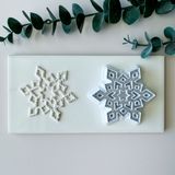 Snowflake #37 Polymer Clay Cutter - 3&quot; inches tall