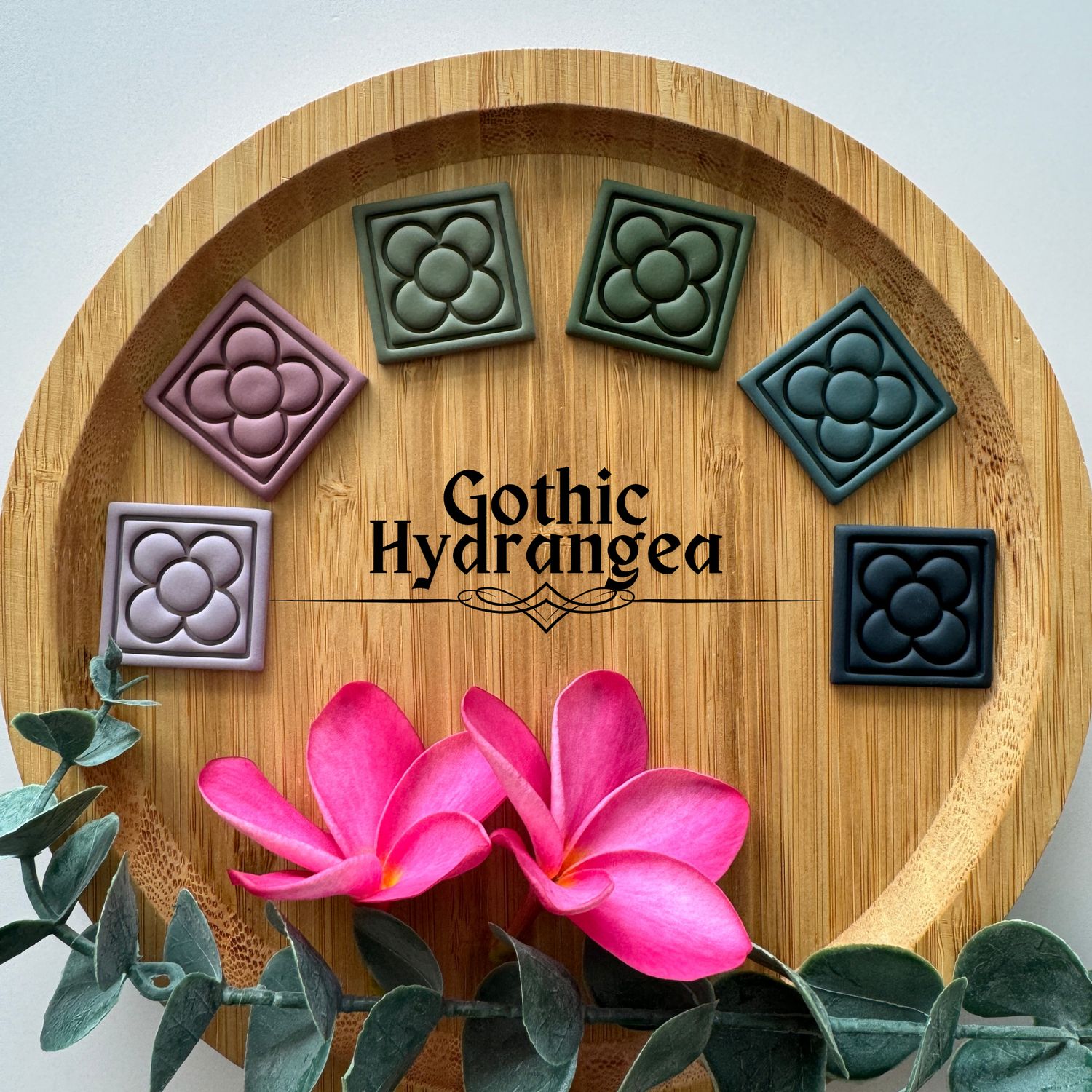 Gothic Hydrangea Color Palette - Color Recipes for Sculpey Premo Polymer Clay