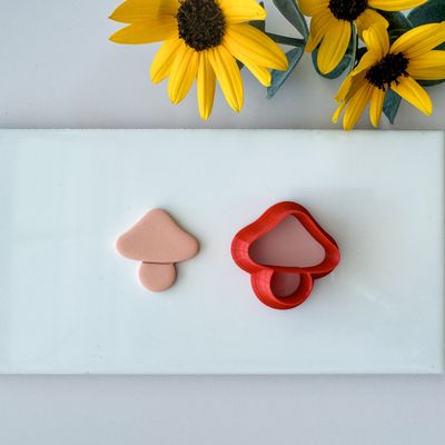 Mushrooms #10 Polymer Clay Cutter