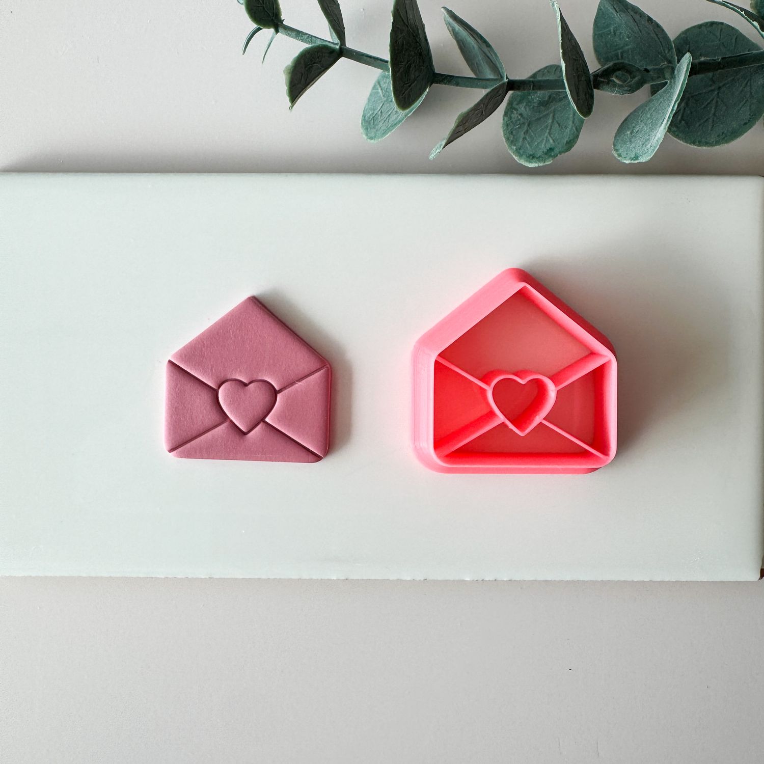 Valentine #01 - Embossing Cutter for Polymer Clay