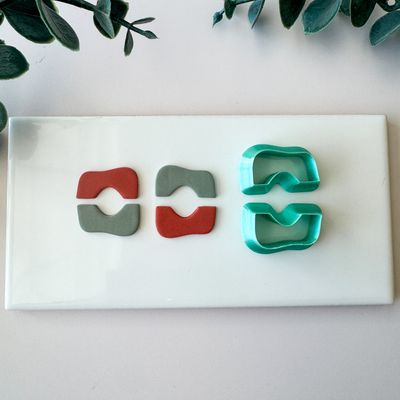 Earrings NCM#33 Set of 2 Polymer Clay Cutters