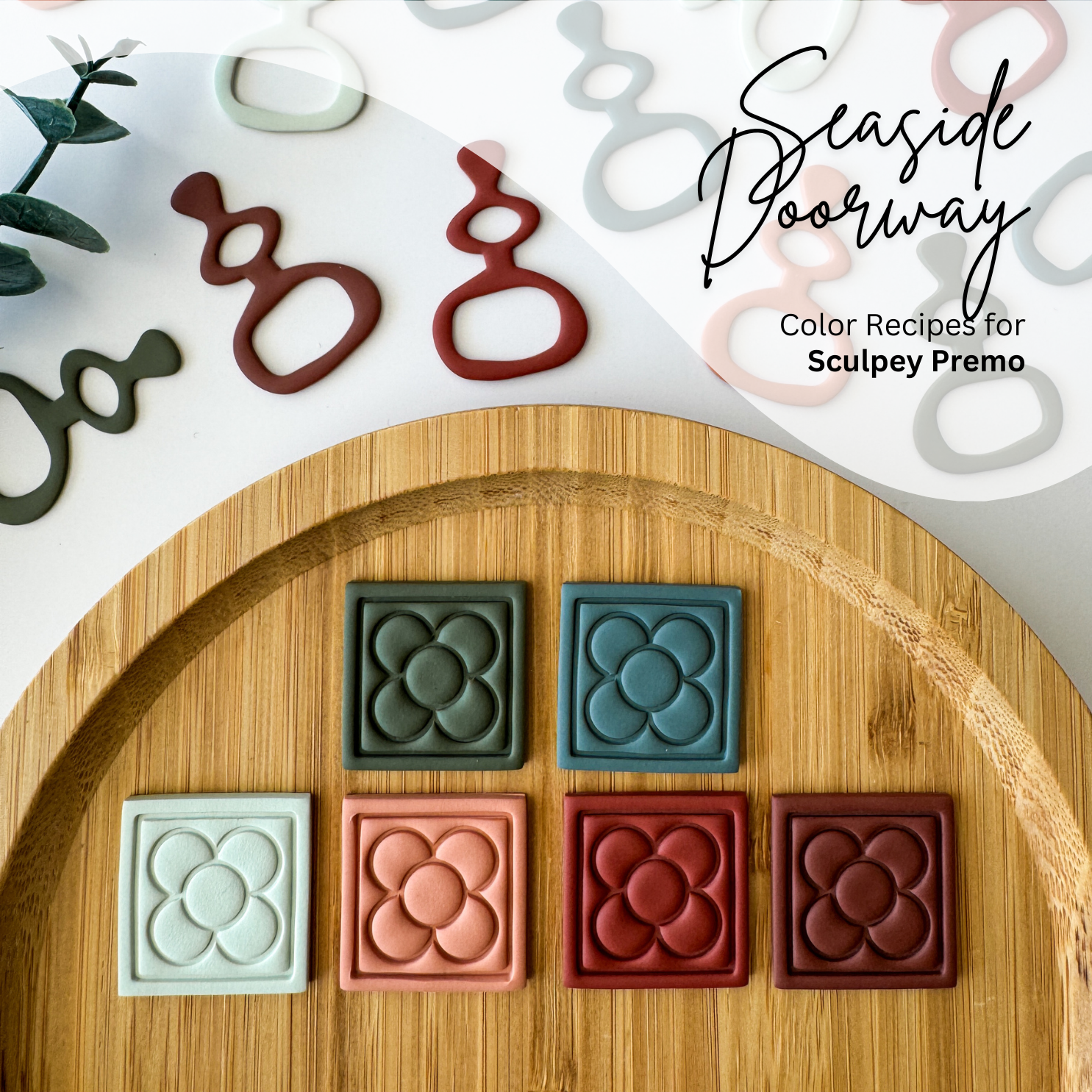 Seaside Doorway - Color Recipes for Sculpey Premo Polymer Clay