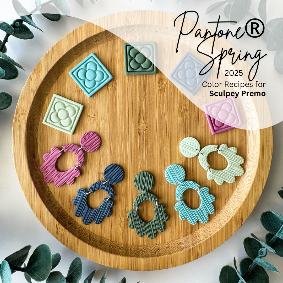 Pantone® Spring 2025 - Color Recipes for Sculpey Premo Polymer Clay