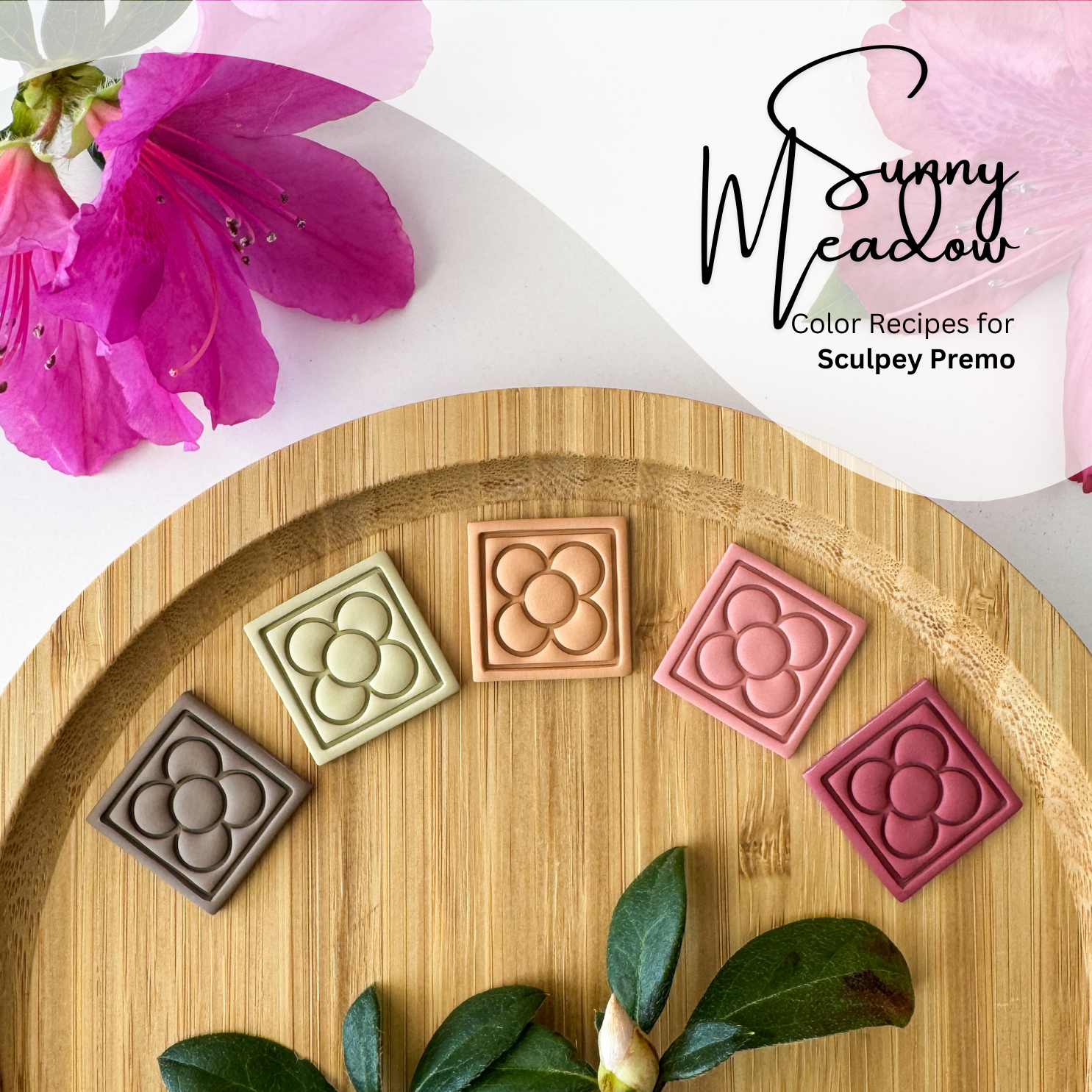 Sunny Meadow - Color Recipes for Sculpey Premo Polymer Clay