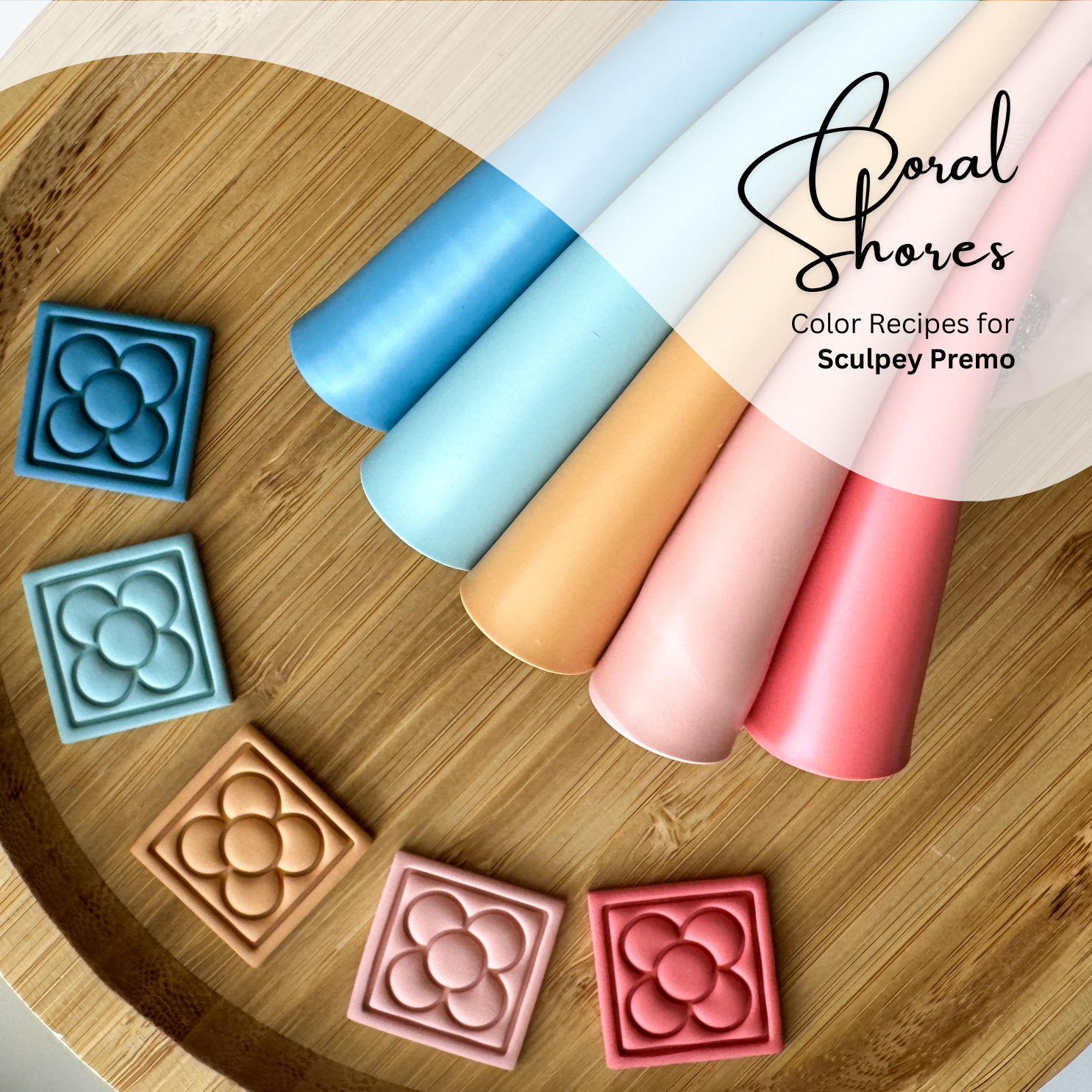 Coral Shores - Color Recipes for Sculpey Premo Polymer Clay