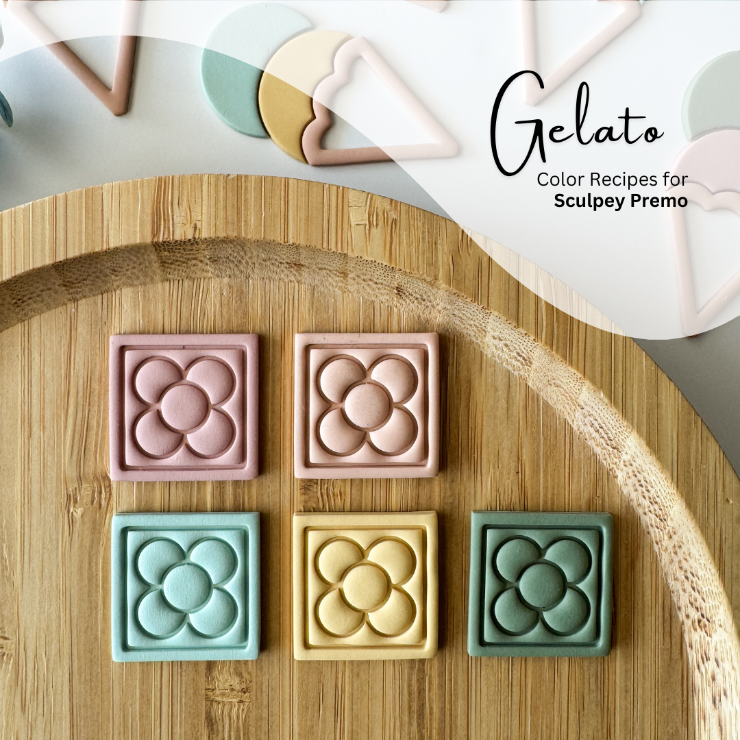 Gelato Palette - Color Recipes for Sculpey Premo Polymer Clay
