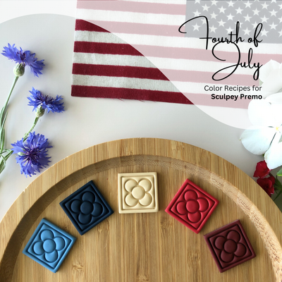 Fourth of July - Color Recipes for Sculpey Premo Polymer Clay