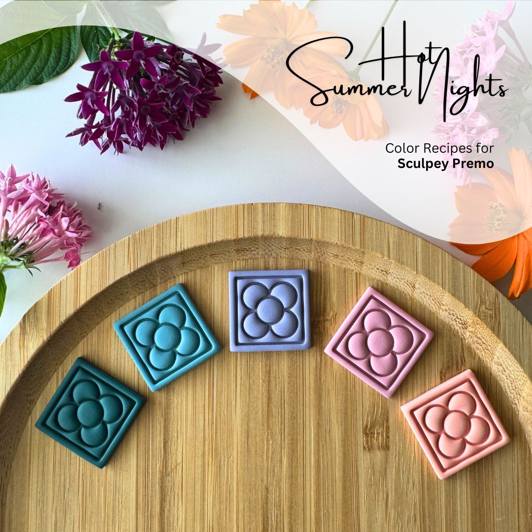 Hot Summer Nights - Color Recipes for Sculpey Premo Polymer Clay