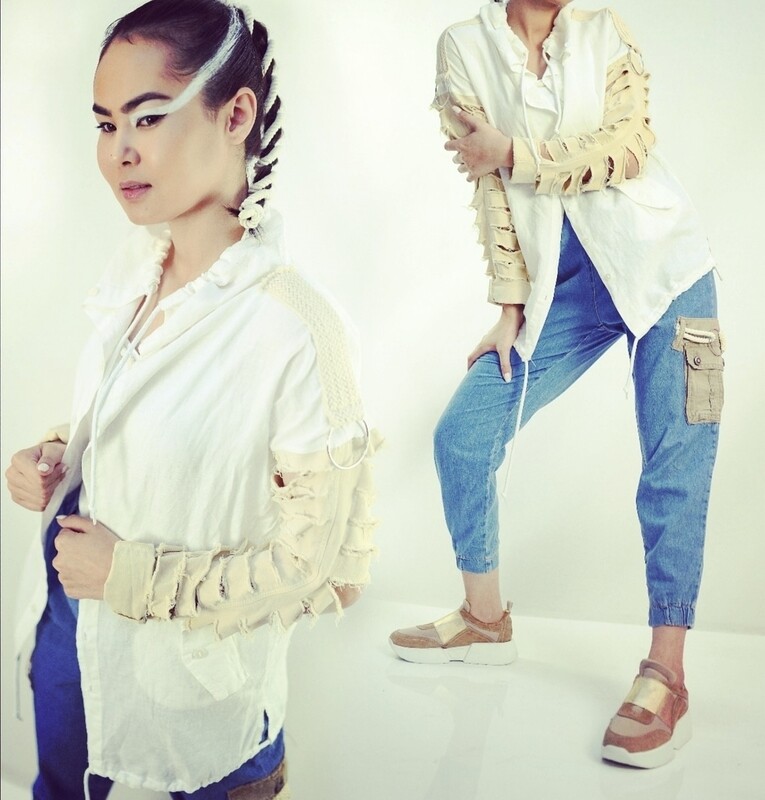 Chaqueta 100% algodon