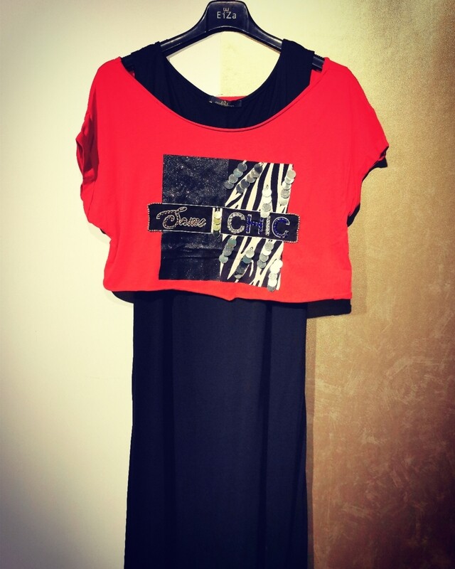 Vestido Red&amp;Black