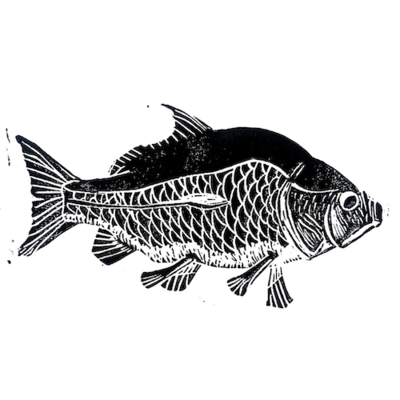 Fish Linocut (medium)
