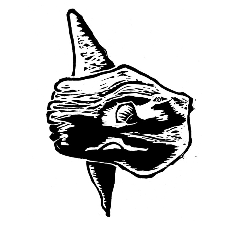 Fish Linocut (small)