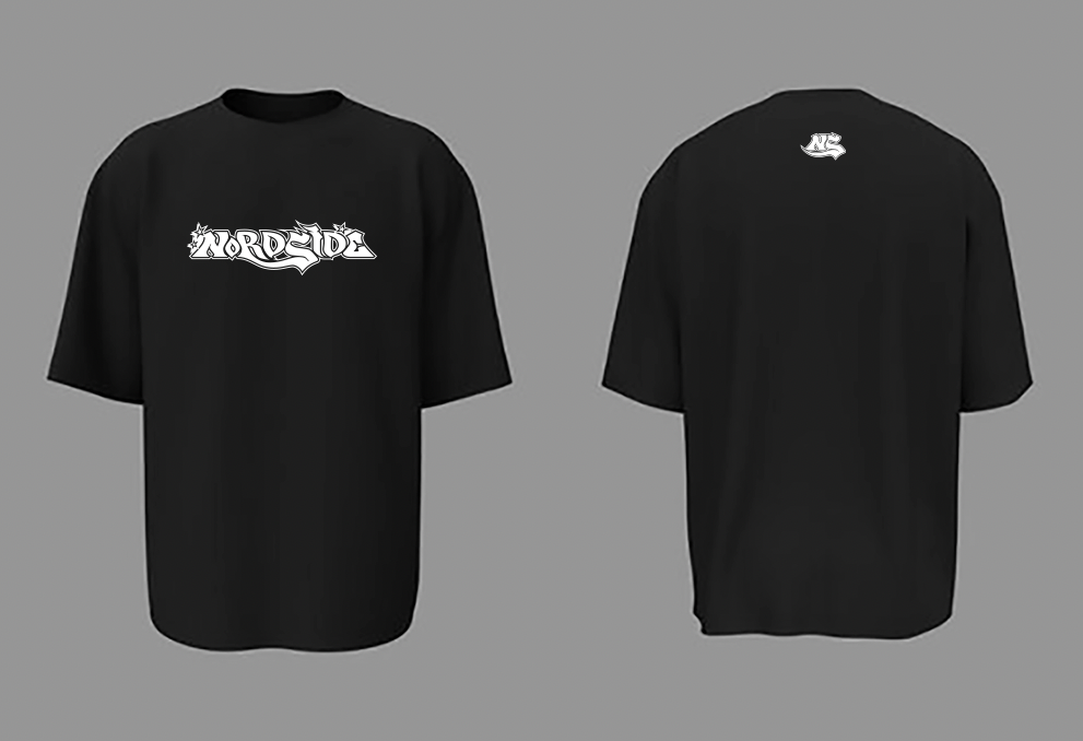 T-Shirt &quot;NORDSIDE&quot; Noir