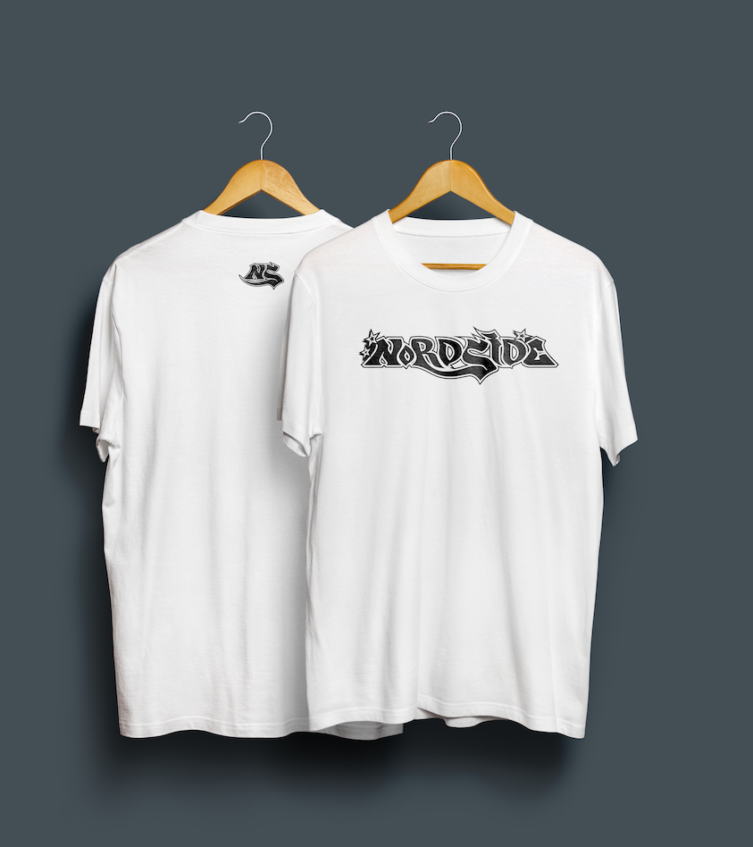 T-Shirt &quot;NORDSIDE&quot; Blanc