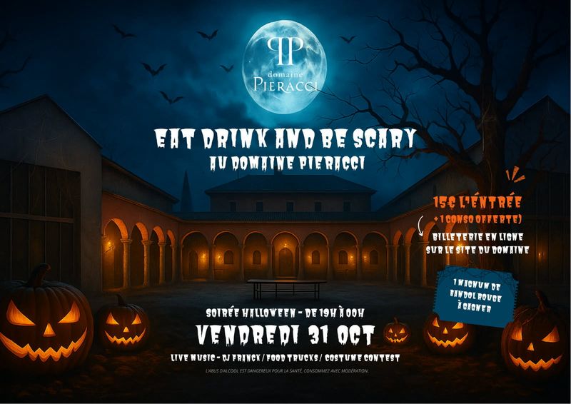 Soiree halloween 31 octobre 2025