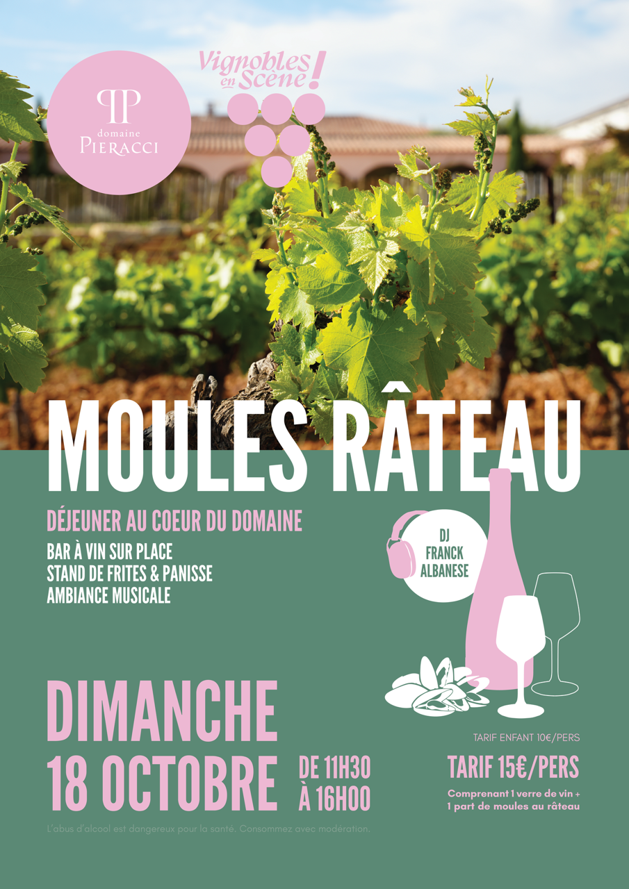 Moules rateau X Vignobles en scène ENFANTS