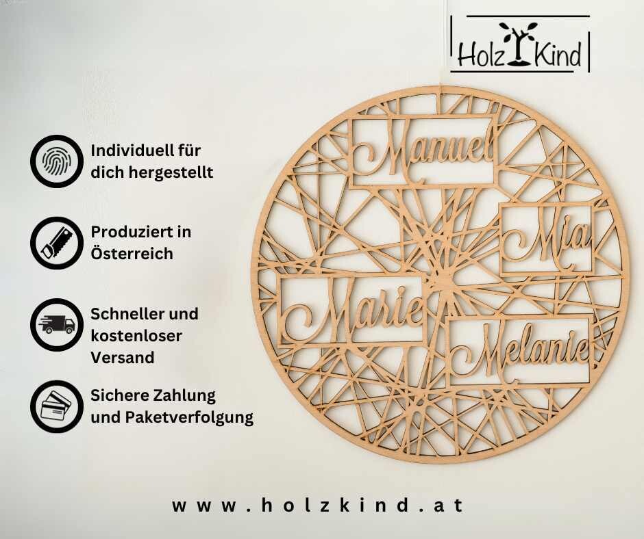 Namenskreis HolzKind-Edition
