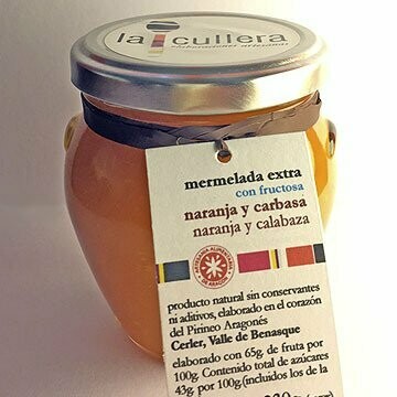 naranja y calabaza (fructosa) 250ml.
