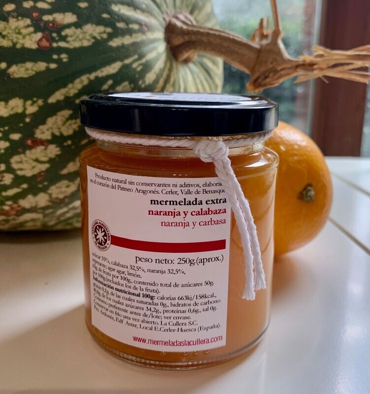 naranja y calabaza 250ml.