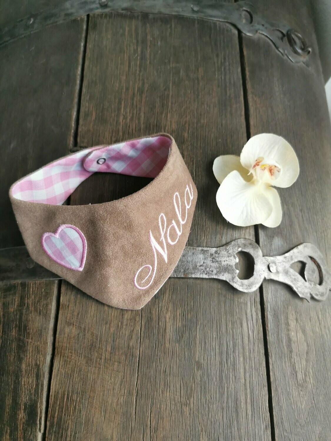 Hundehalstuch bestickt/Hundehalstuch personalisiert/Hundehalstücher