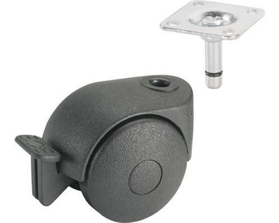 Rollenset für Fußgestell Stabilo 2 Rollenset für Fußgestell Stabilo 2