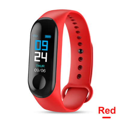 Smart Bracelet Heart Rate and Blood Pressure Exercise Meter Step Information Push Smart Reminder Color Bracelet with App