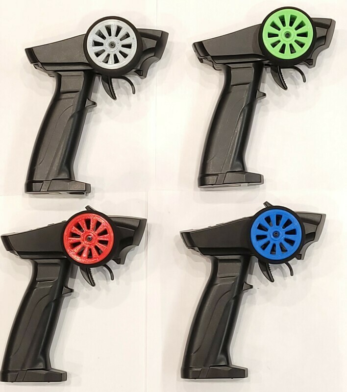 Color Steering Wheel for RTR Transmitters
