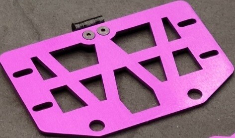 Mini T 2.0 Aluminum Electronics Tray/Battery Hold Down