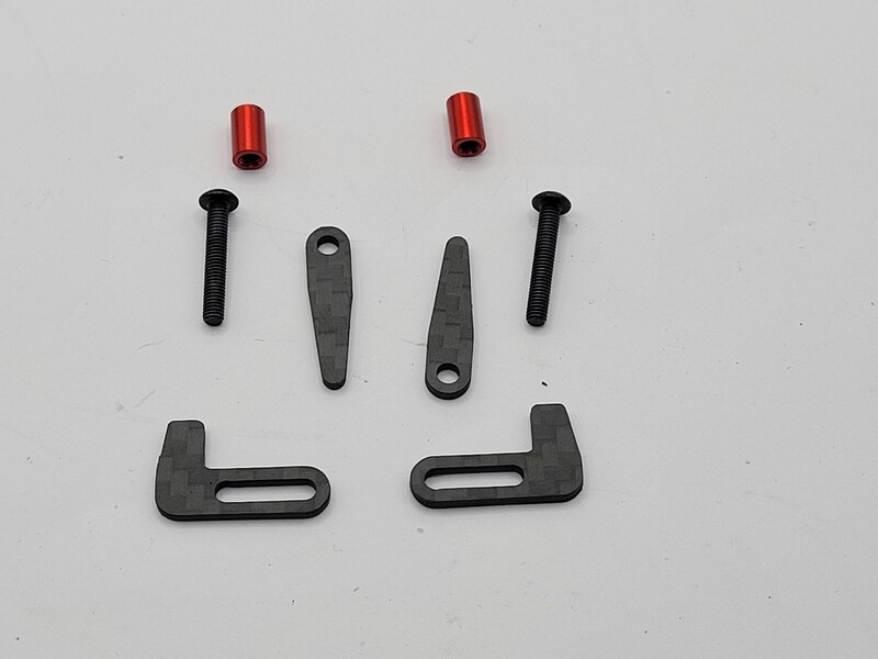 BHC-1 Carbon Battery Hold Down Set