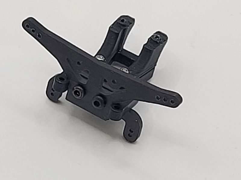 Front and Rear Carbon Tower & Alu Wing mount Set - Micro B