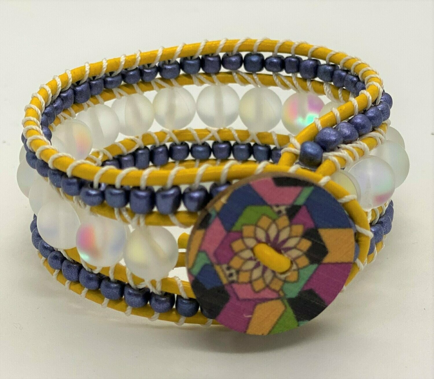 THREE STRAND WRAP BRACELET (7")