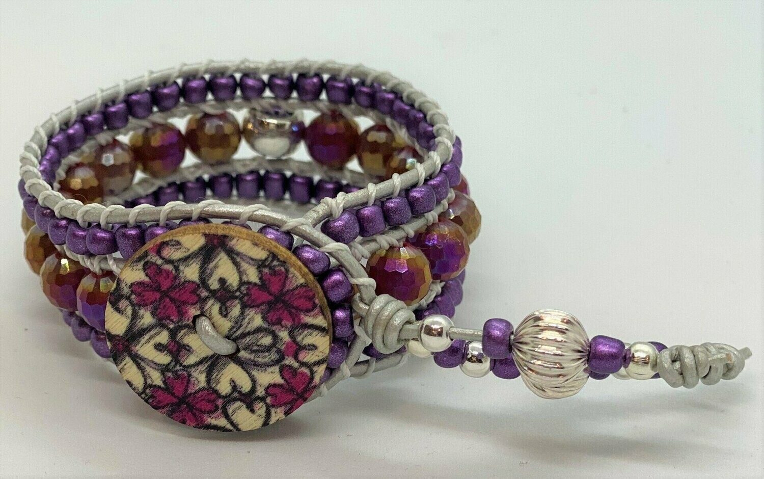 THREE STRAND WRAP BRACELET (6-1/2")