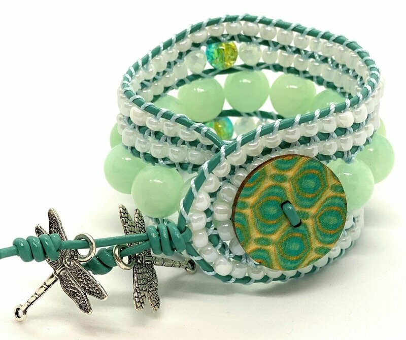 FIVE STRAND WRAP BRACELET (6-3/4")
