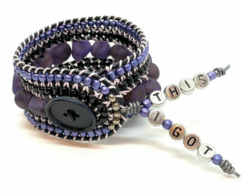 FIVE STRAND WRAP BRACELET (7-1/4")