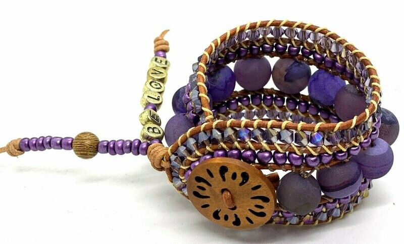 FIVE STRAND WRAP BRACELET (6-1/2")