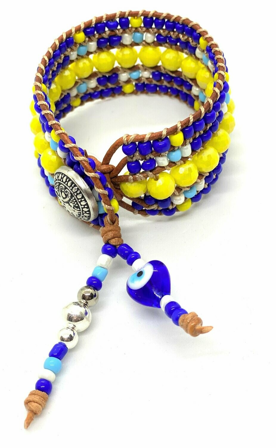 FIVE STRAND WRAP BRACELET (7-1/4")