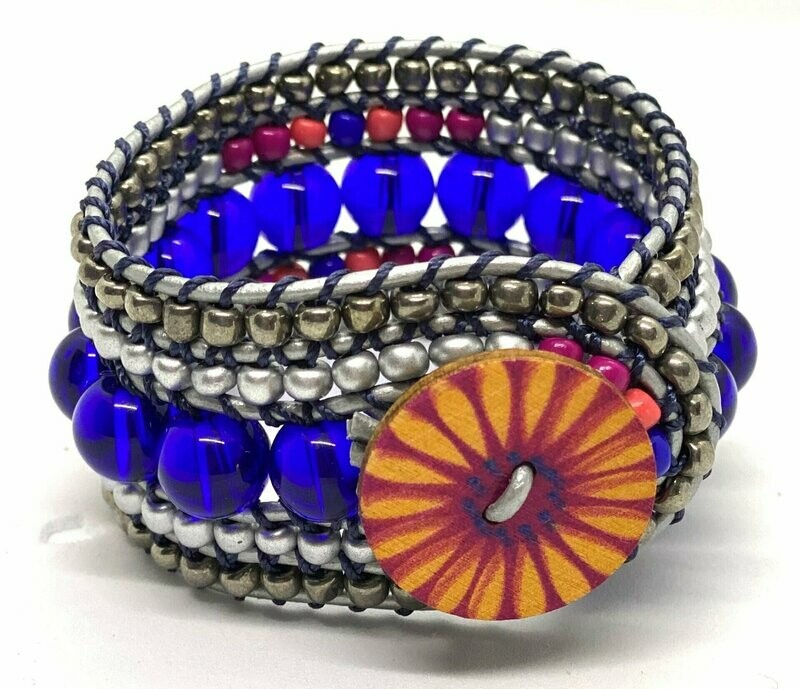 FIVE STRAND WRAP BRACELET (7")