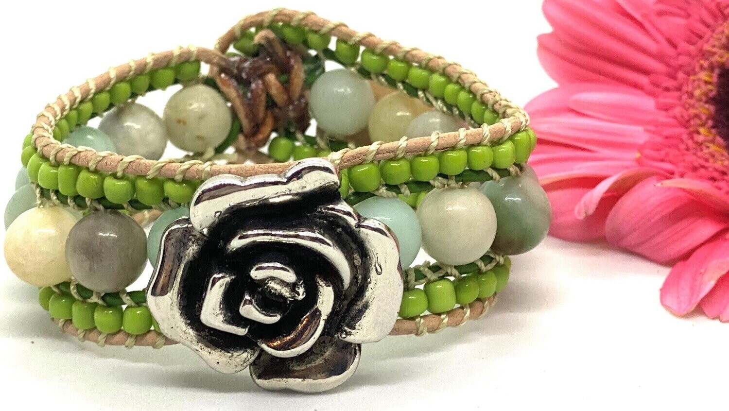 THREE STRAND WRAP BRACELET (7-1/2")