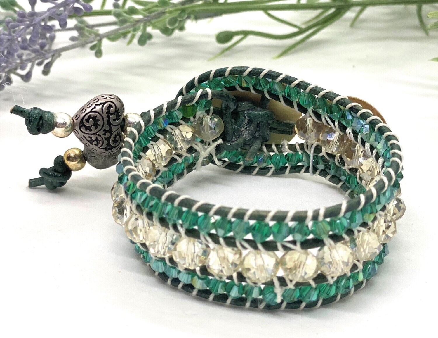 THREE STRAND WRAP BRACELET (7-1/2")