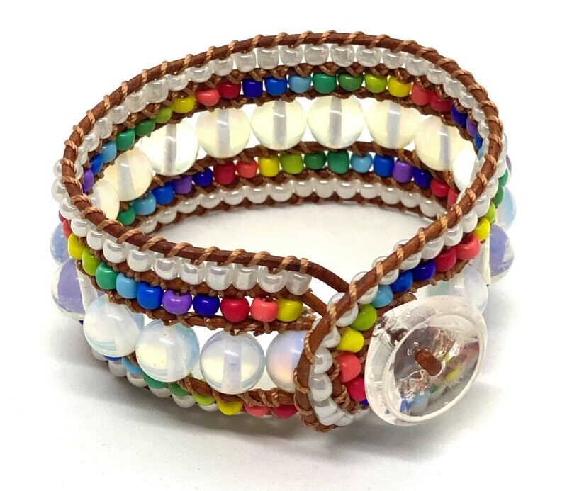 FIVE STRAND WRAP BRACELET (7-1/2")